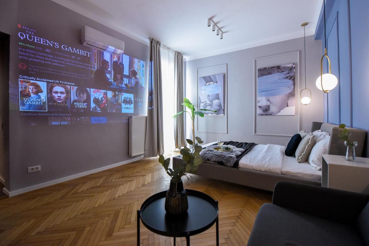 Modern Stay - Central Studios With Wall Projector Near Radisson Βουκουρέστι Εξωτερικό φωτογραφία