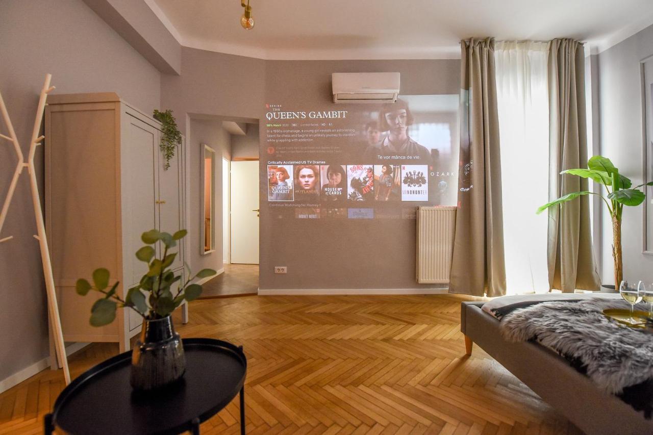 Modern Stay - Central Studios With Wall Projector Near Radisson Βουκουρέστι Εξωτερικό φωτογραφία
